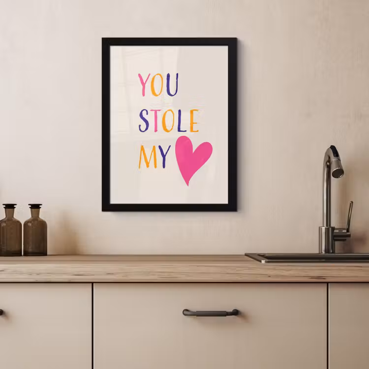 Bilder mit Rahmen - Herz - Valentinstag - Text — 3