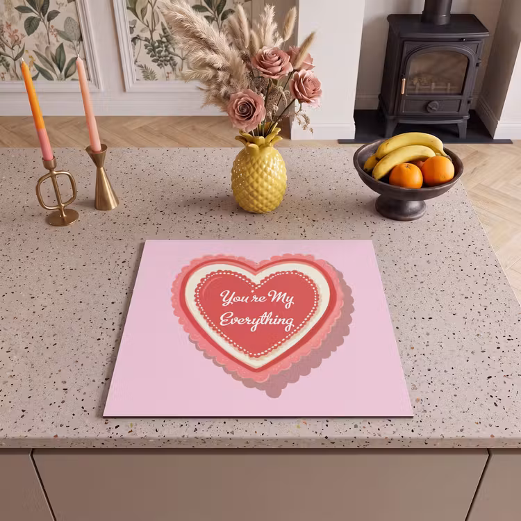Herdabdeckplatte - Liebe - Herz - Valentinstag — 3