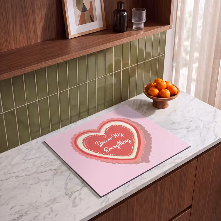 Herdabdeckplatte - Liebe - Herz - Valentinstag — 4