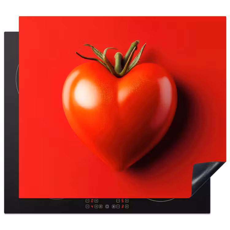 Herdabdeckplatte - Tomate - Rot - Herz — 1