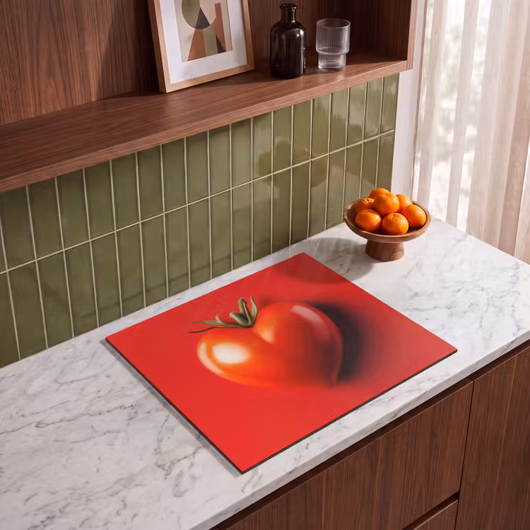 Herdabdeckplatte - Tomate - Rot - Herz — 4