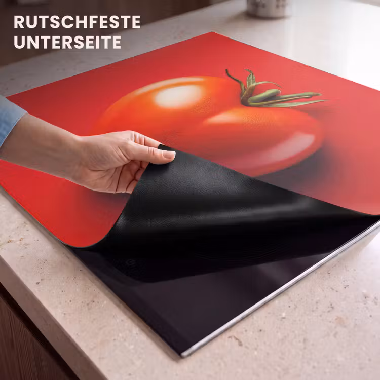 Herdabdeckplatte - Tomate - Rot - Herz — 6
