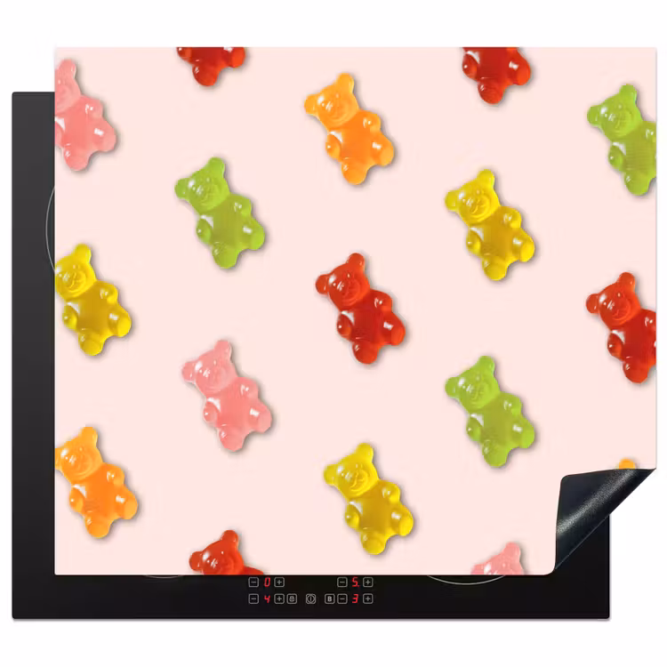 Herdabdeckplatte - Farbe - Bonbon - Rosa — 1