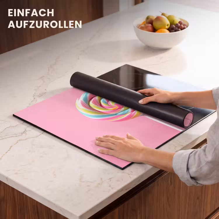 Herdabdeckplatte - Lollipop - Rosa - Süßigkeit - Süß — 7