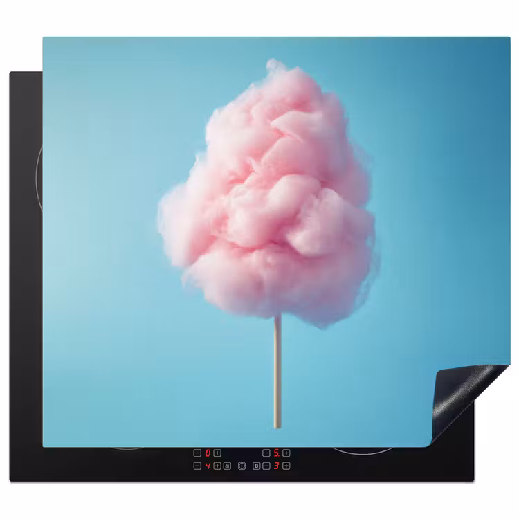 Herdabdeckplatte - Zuckerwatte - Süßes - Bonbon — 1