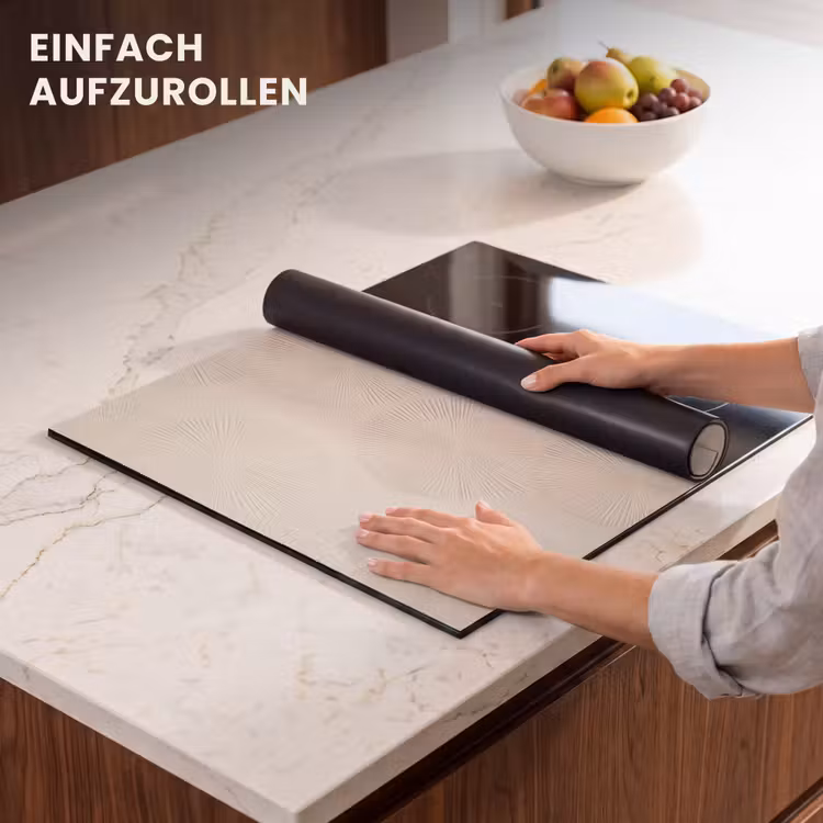 Herdabdeckplatte - Japandi - Beige - Modern — 7