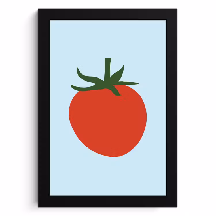 Bilder mit Rahmen - Rot - Tomate - Gemüse — 1