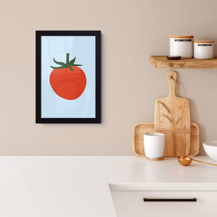 Bilder mit Rahmen - Rot - Tomate - Gemüse — 3