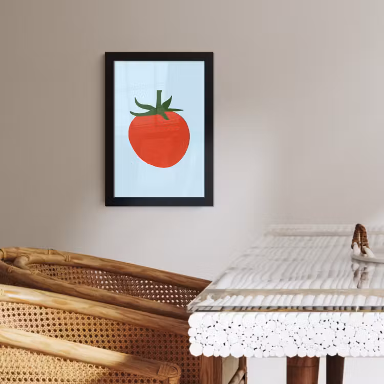 Bilder mit Rahmen - Rot - Tomate - Gemüse — 4