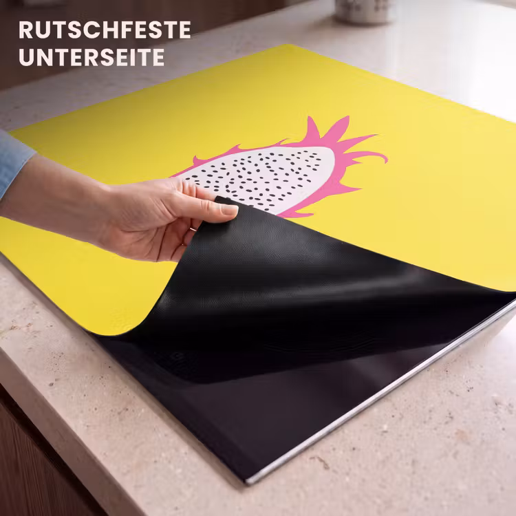 Herdabdeckplatte - Illustration - Drachenfrucht - Farbenfroh — 6