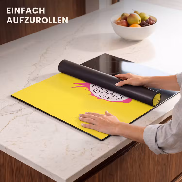 Herdabdeckplatte - Illustration - Drachenfrucht - Farbenfroh — 7