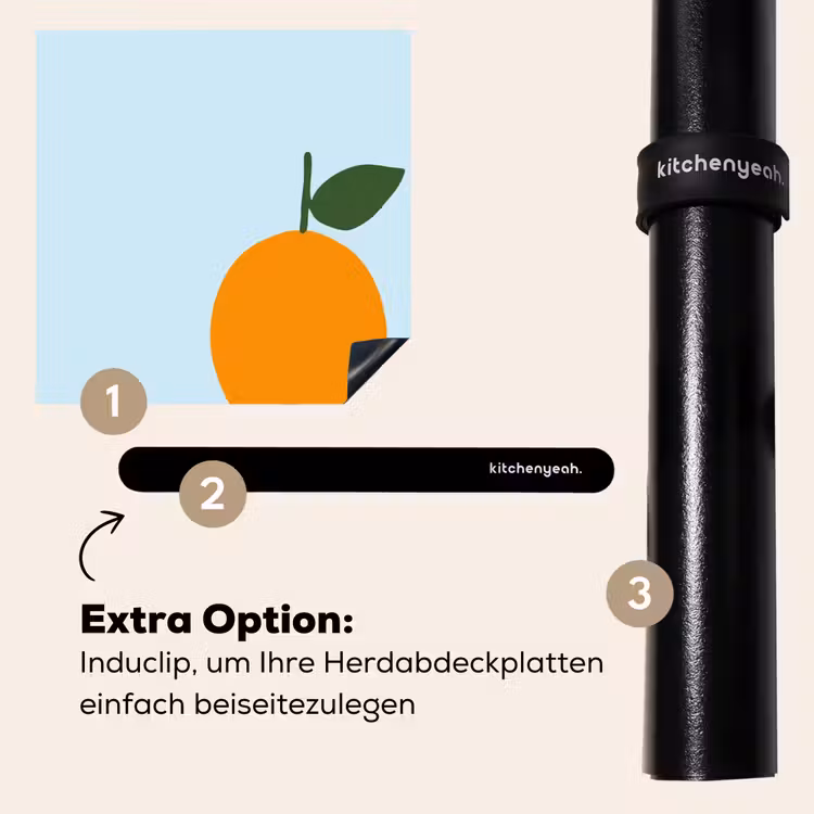 Herdabdeckplatte - Obst - Orange — 8