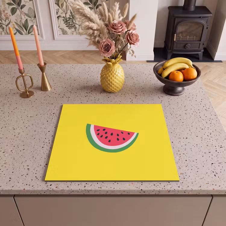 Herdabdeckplatte - Obst - Wassermelone - Gelb — 3