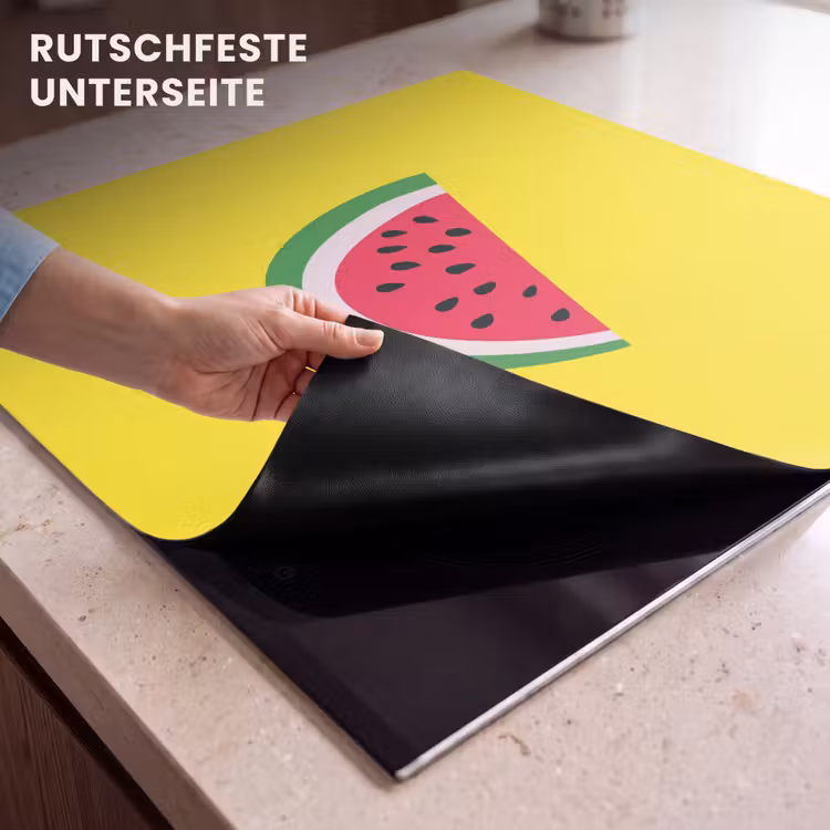 Herdabdeckplatte - Obst - Wassermelone - Gelb — 6