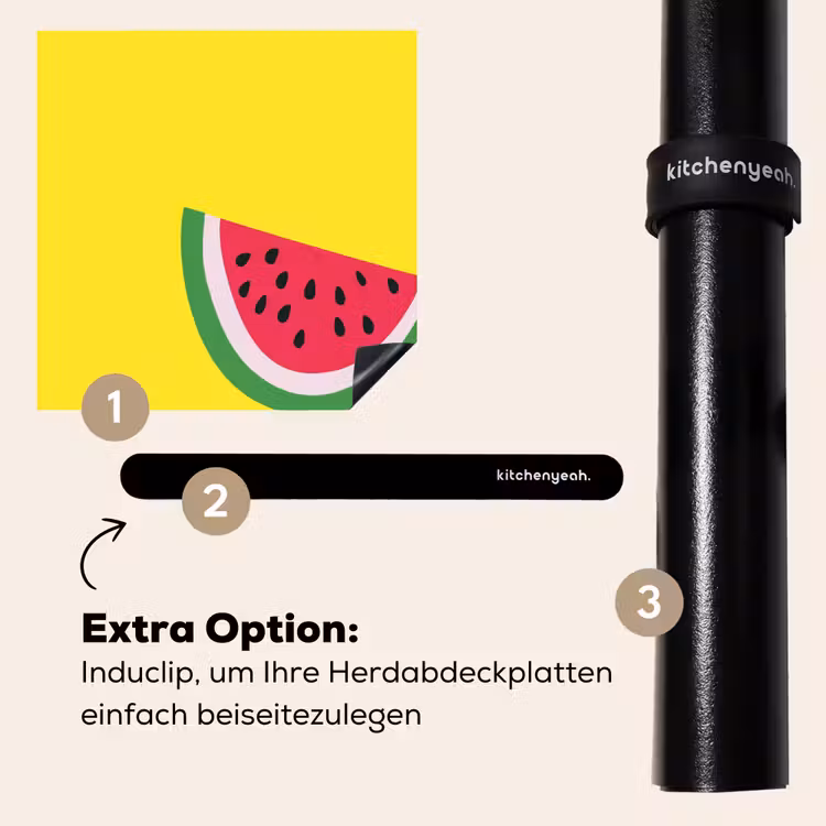 Herdabdeckplatte - Obst - Wassermelone - Gelb — 8