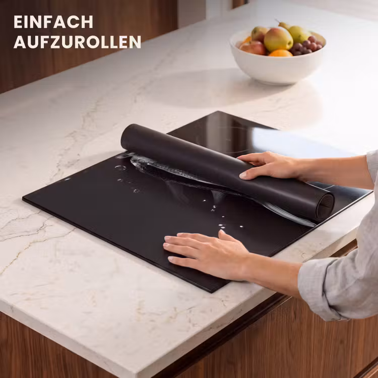 Herdabdeckplatte - Koi - Fisch - Wasser - Schwarz — 7
