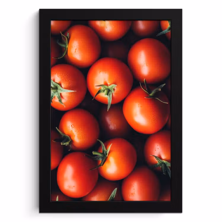 Bilder mit Rahmen - Gemüse - Rot - Tomaten — 1