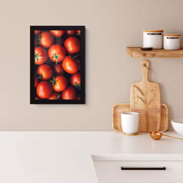 Bilder mit Rahmen - Gemüse - Rot - Tomaten — 2