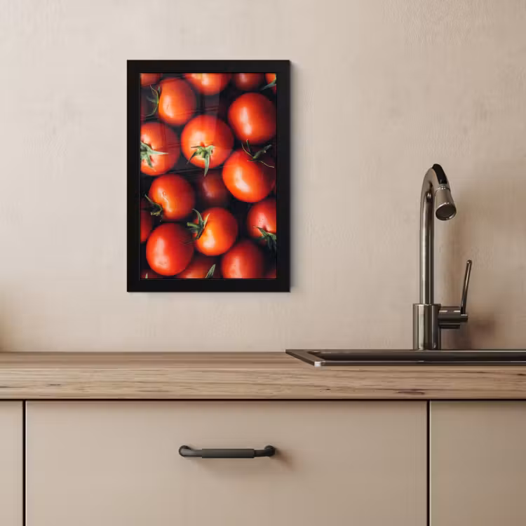 Bilder mit Rahmen - Gemüse - Rot - Tomaten — 4