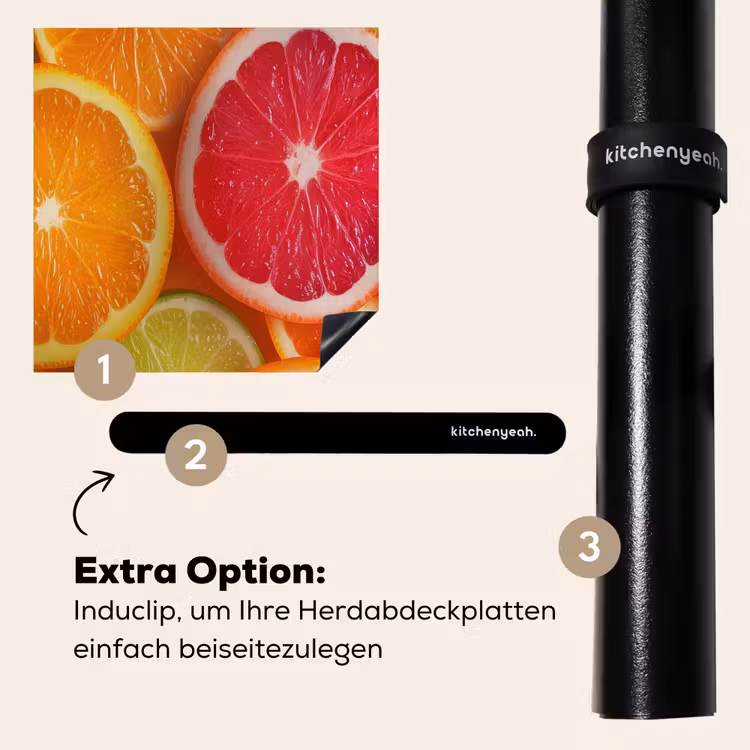 Herdabdeckplatte - Obst - Bunt - Nahaufnahme — 8