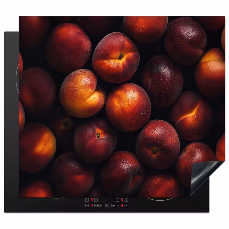 Herdabdeckplatte - Obst - Nahaufnahme - Nektarinen — 1