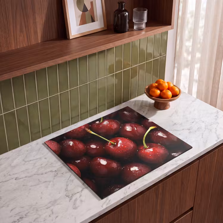 Herdabdeckplatte - Rot - Obst - Kirsche — 4
