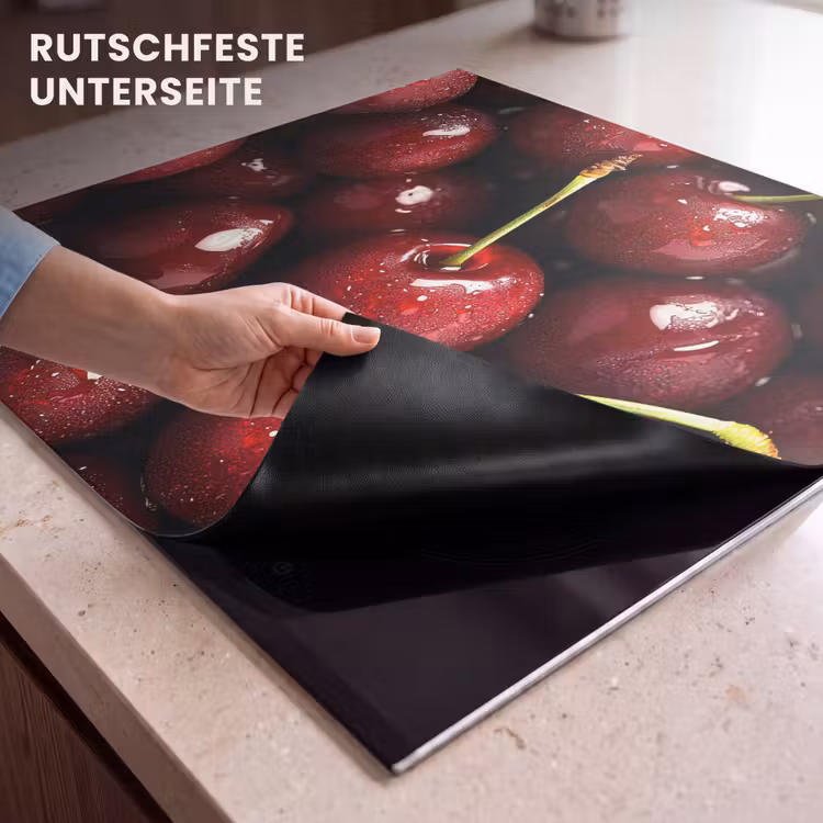 Herdabdeckplatte - Rot - Obst - Kirsche — 6
