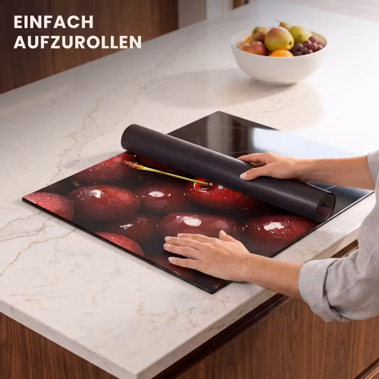 Herdabdeckplatte - Rot - Obst - Kirsche — 7