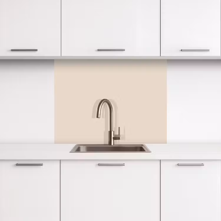 Küchen rückwand - Beige - Unifarben — 3