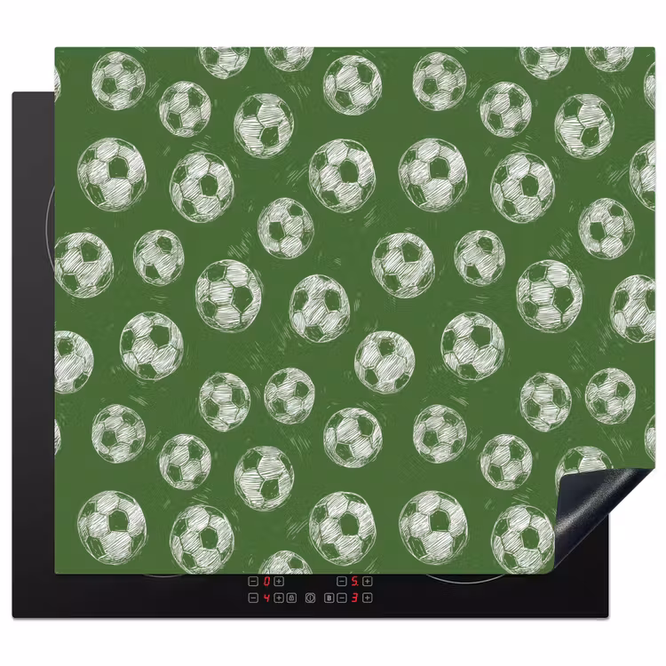 Herdabdeckplatte - Fußball - Sport - Grün — 1