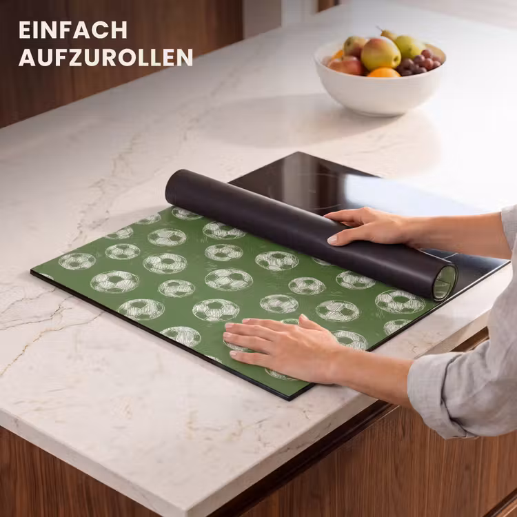 Herdabdeckplatte - Fußball - Sport - Grün — 7