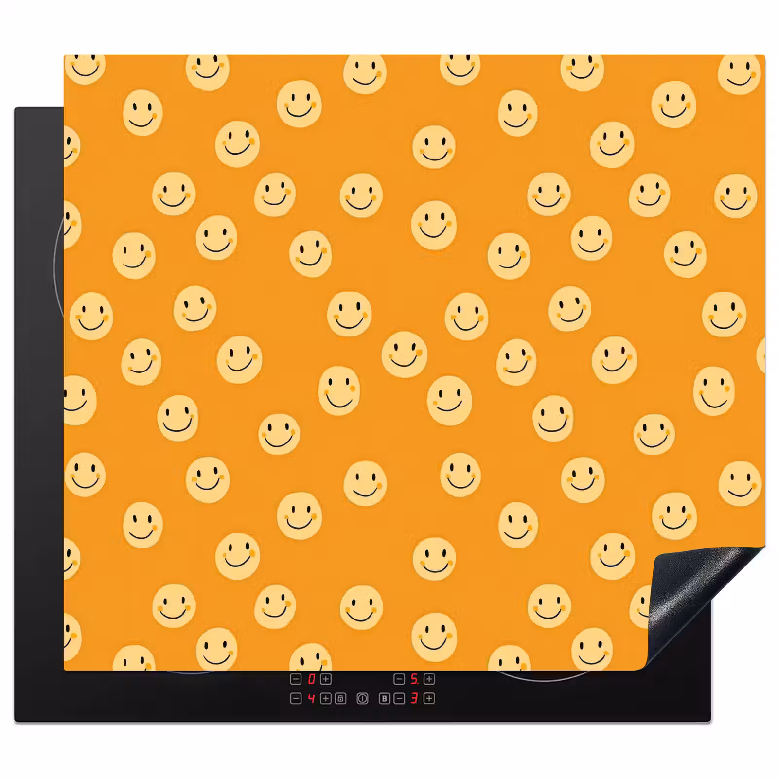 Herdabdeckplatte - Smileys - Retro - Absatz — 1