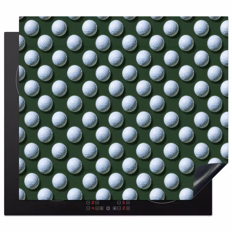 Herdabdeckplatte - Bälle - Golf - Grün — 1