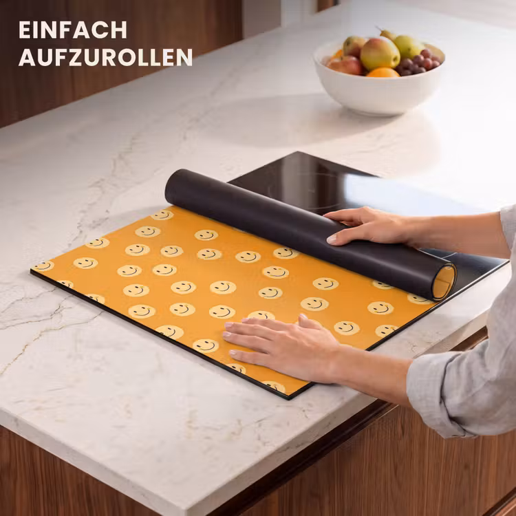 Herdabdeckplatte - Smileys - Retro - Absatz — 7