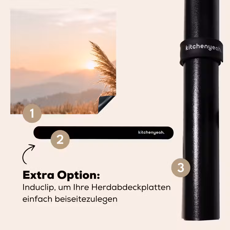 Herdabdeckplatte - Gras - Feld - Sonne - Natur — 8