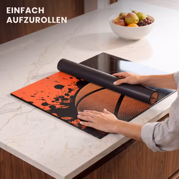 Herdabdeckplatte - Basketball - Farbe - Sport - Orange — 7