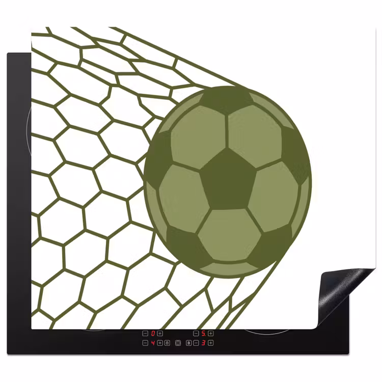Herdabdeckplatte - Fußball - Tor - Sport - Grün — 1