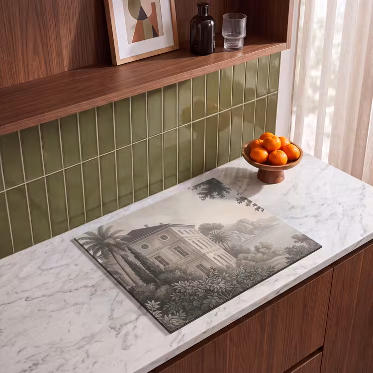 Herdabdeckplatte - Meer - Villa - Beige — 4