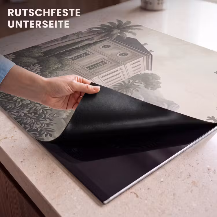 Herdabdeckplatte - Meer - Villa - Beige — 6