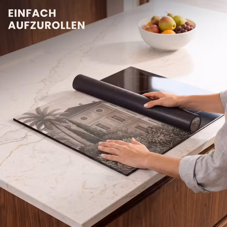 Herdabdeckplatte - Meer - Villa - Beige — 7