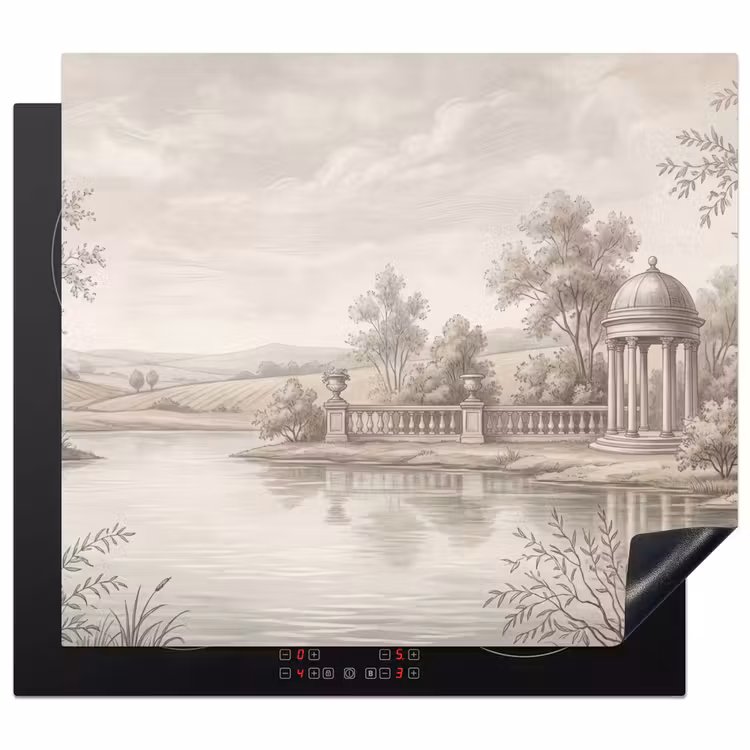 Herdabdeckplatte - Terrasse - Wasser - Natur - Landschaft — 1