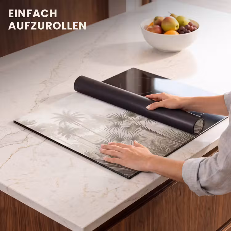 Herdabdeckplatte - Dschungel - Palmen - Natur — 7