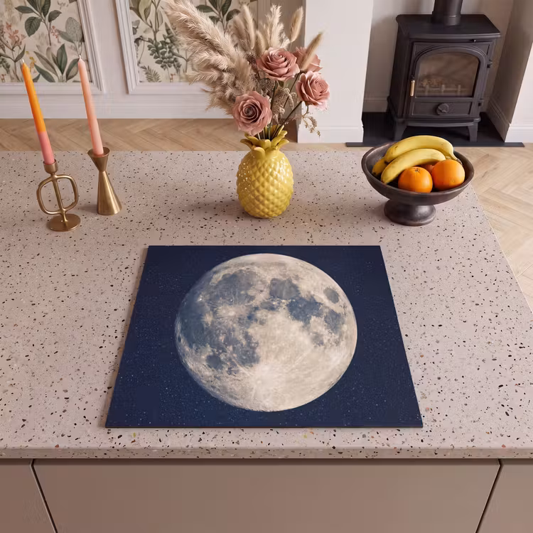 Herdabdeckplatte - Weltraum - Mond - Kosmos — 3