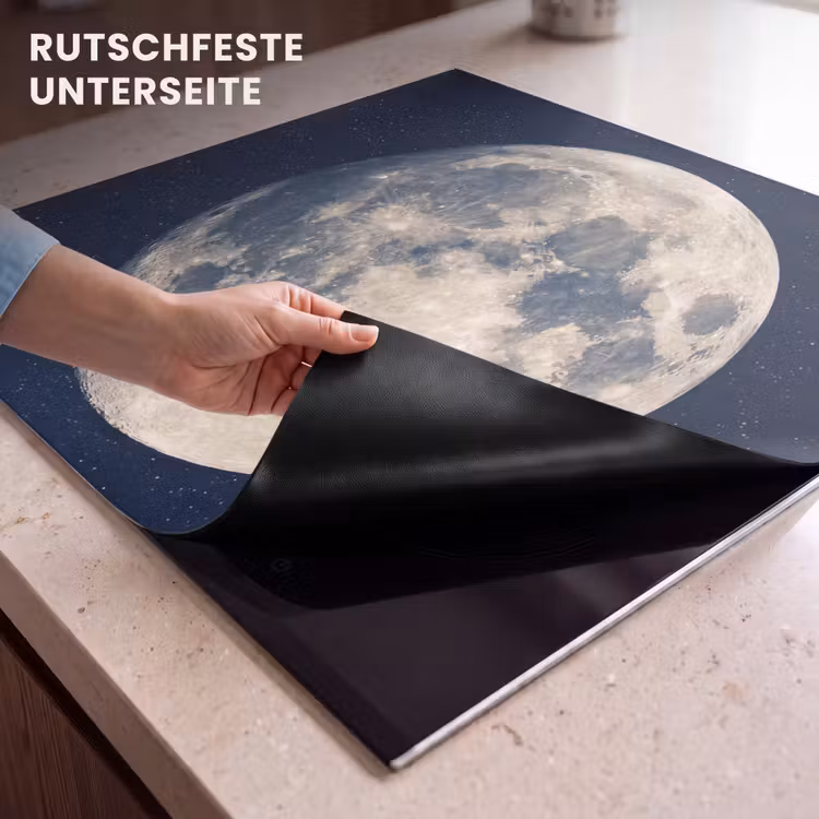 Herdabdeckplatte - Weltraum - Mond - Kosmos — 6