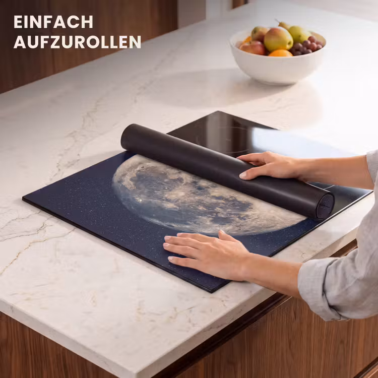Herdabdeckplatte - Weltraum - Mond - Kosmos — 7