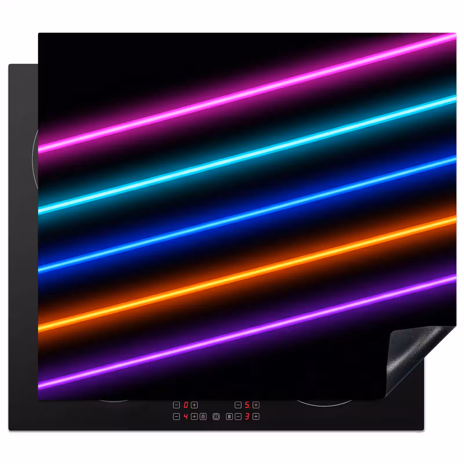 Herdabdeckplatte - Ästhetik - Retro - Neon — 1