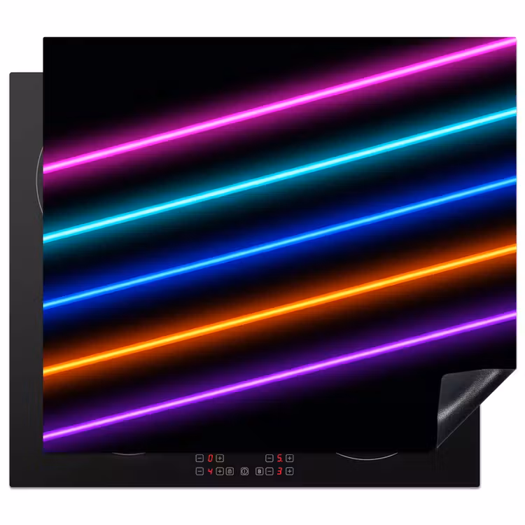 Herdabdeckplatte - Ästhetik - Retro - Neon — 1