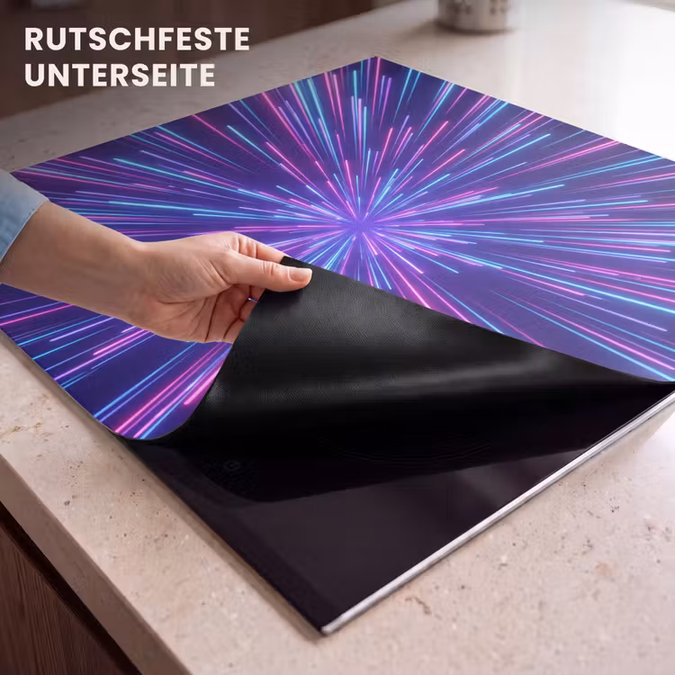 Herdabdeckplatte - Dynamisch - Raum - Farbenfroh — 6