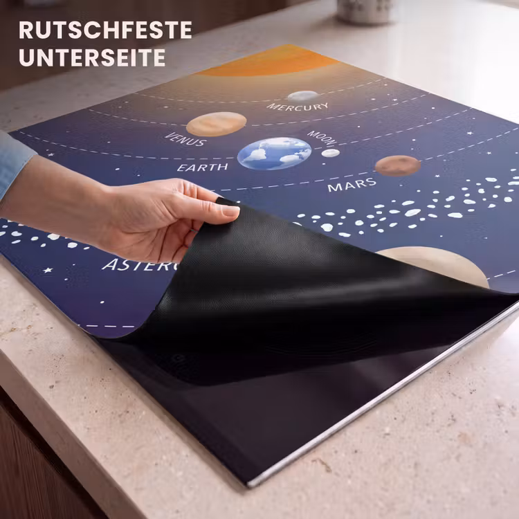 Herdabdeckplatte - Planetensystem - Weltraum - Illustration — 6