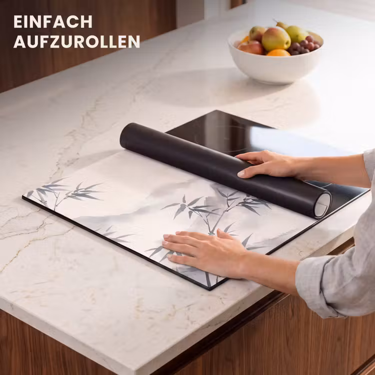 Herdabdeckplatte - Bambus - Asien - Grau — 7
